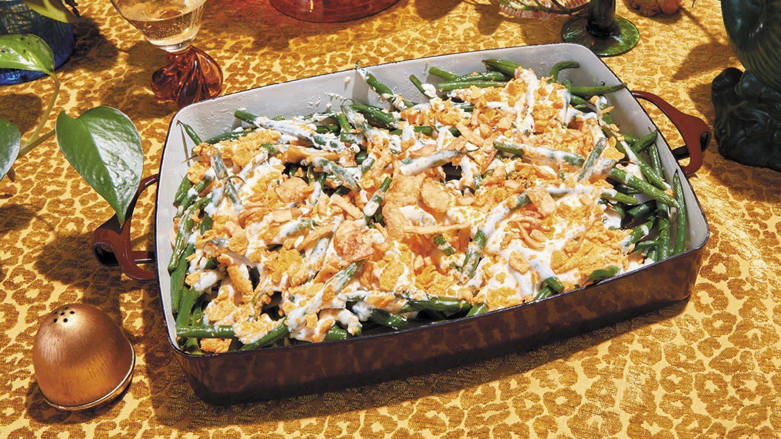 green bean casserole with catalina dressing Bacon-Wrapped Green Bean Bundles with Homemade Catalina Dressing