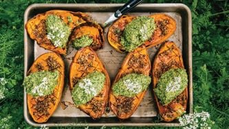 Maple-Spiced Sweet Potato