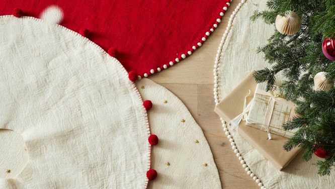 The Best Christmas Tree Skirts To Buy Now