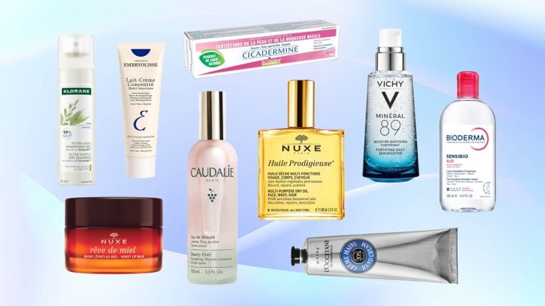 French drugstore beauty products feature
