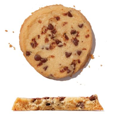 Crumbly Chocolate Chip Cookies