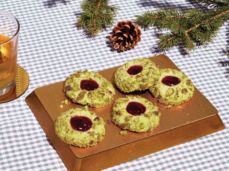 Pistachio Thumbprints