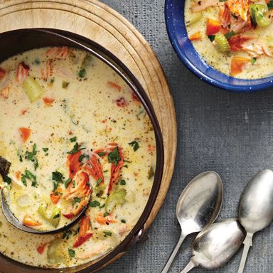 Smoked-Trout Chowder Recipe