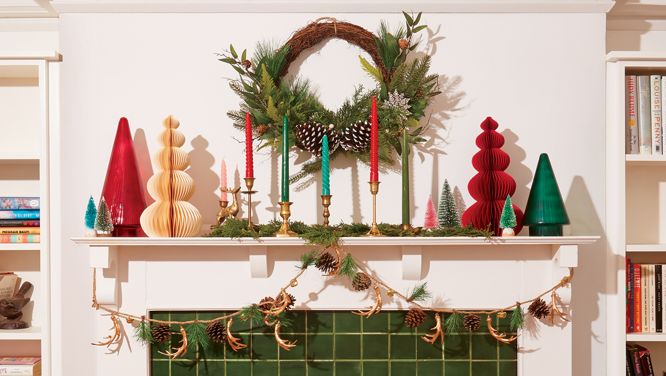 How To Decorate Your Mantel For The Holidays