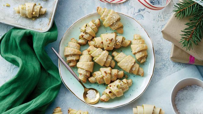 Pistachio-Lemon Rugelach