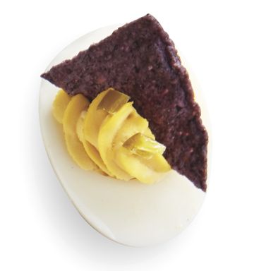 Nacho Devilled Eggs