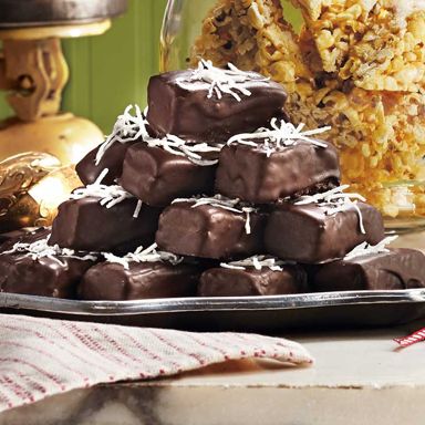 Chewy Chocolate-Coconut Bars