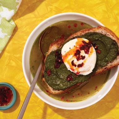 Açorda Antelejana (Portuguese Bread Soup)