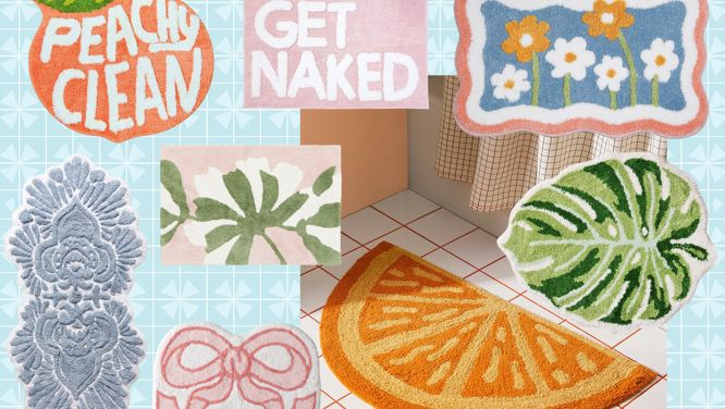 12 Cute Bath Mats To Brighten Up Your Bathroom