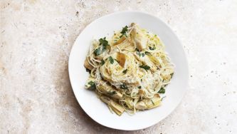 Artichoke And Lemon Pasta