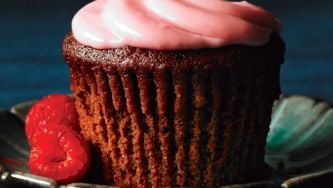 Velvety Beet Cupcakes With Raspberry Icing