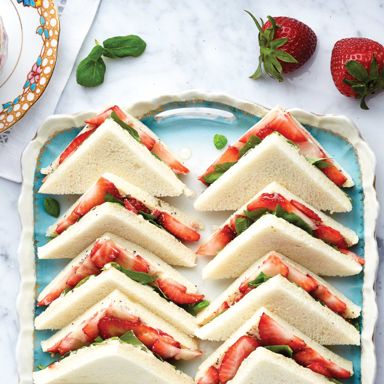 Strawberry Tea Sandwiches