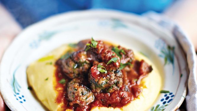Jamie Oliver's Meatballs Alla Norma