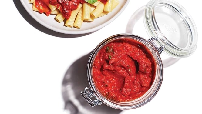 Spicy Cherry Tomato Jam