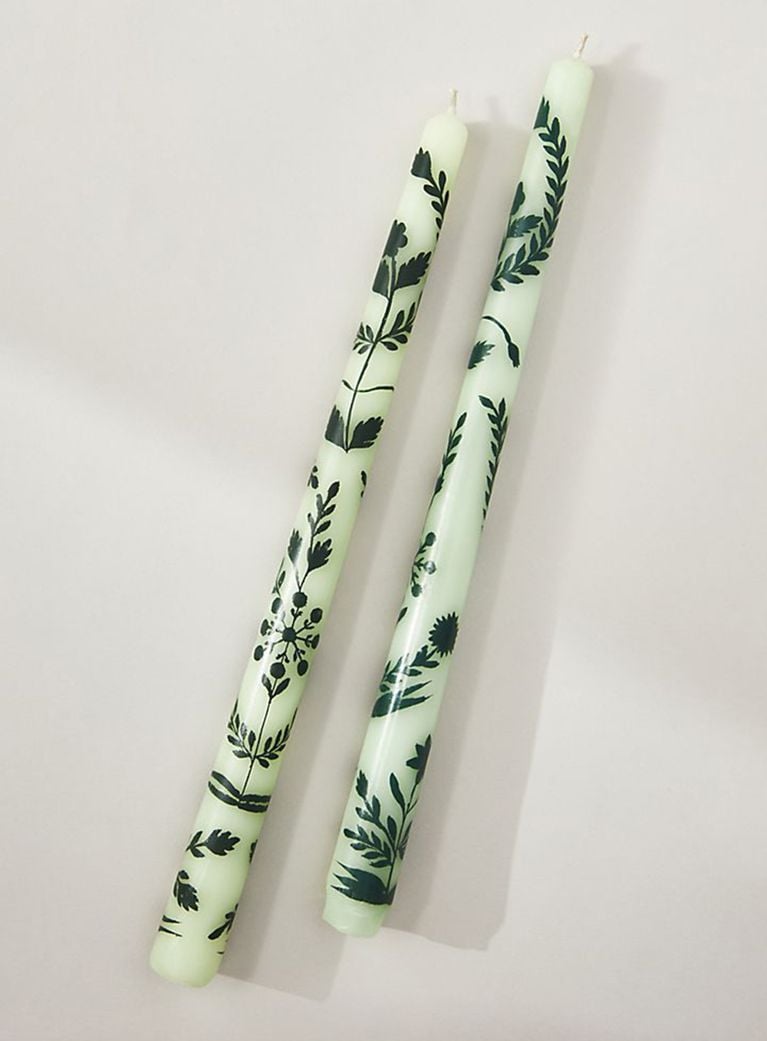 Anthropologie Ananda Handpainted Taper Candles for a round-up of Mother's Day gifts and Mother's Day gift ideas.