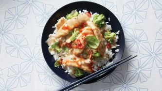 Coconut Chicken Stir-Fry With Broccoli