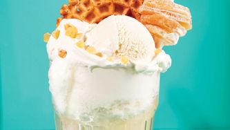 Ginger Beer Ice Cream Float