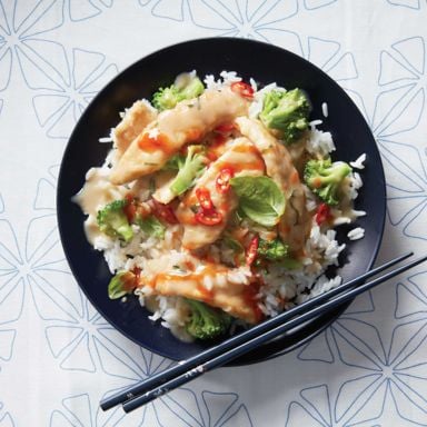 Coconut Chicken Stir-Fry With Broccoli