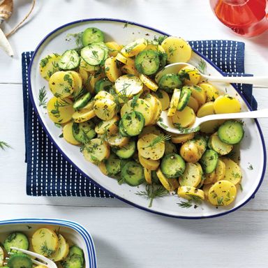 Cucumber And Potato Salad