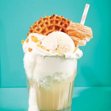 Ginger Beer Ice Cream Float