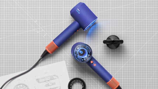 I Tried Dyson's High-Tech Supersonic Nural Hair Dryer