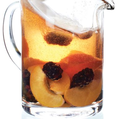 Berry Apricot Sparkling Sangria
