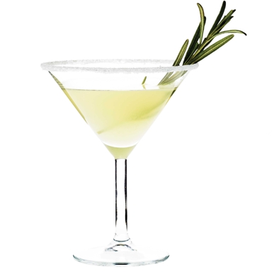 Rosemary Lemon Drop Martini