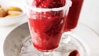 Raspberry-Margarita Sorbet