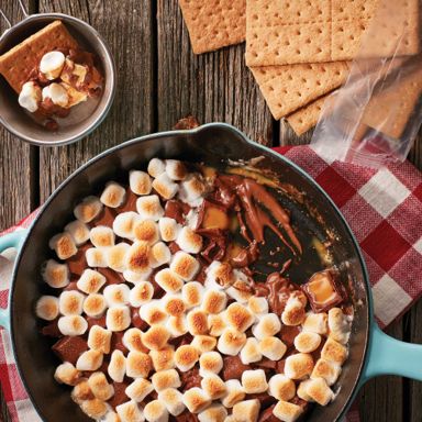 Caramel Skillet S'mores