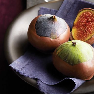 Chocolate-Dipped Figs