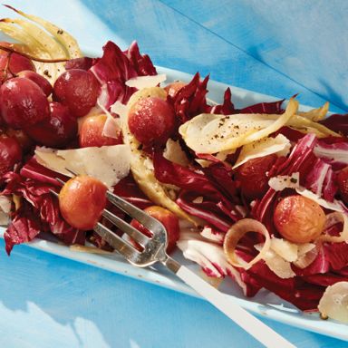 Roasted Grape And Fennel Salad
