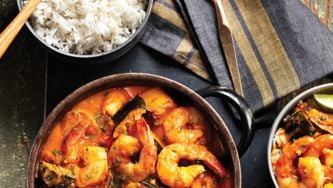 Shrimp And Acorn Squash Curry