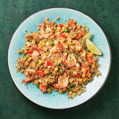 Shrimp-Fried Quinoa