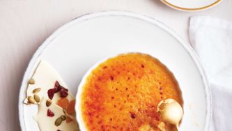 Pumpkin Spice Crème Brûleé