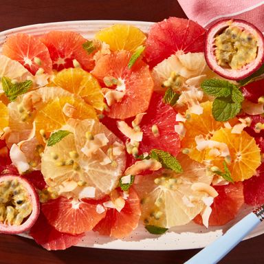 Macerated Citrus with Passion Fruit