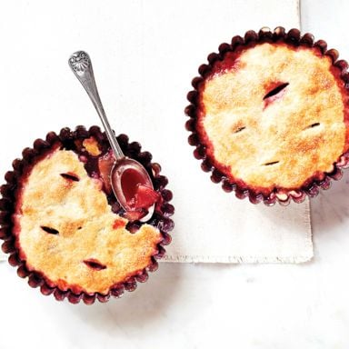 Ginger-Plum Pandowdy