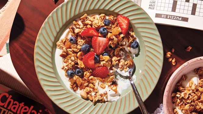 Ginger-Honey Granola