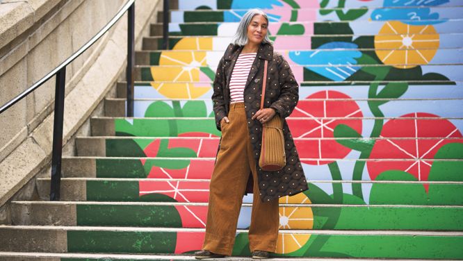 We Love This Artist’s Fresh Take On Preppy Style