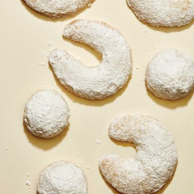 Almond Crescent Cookies