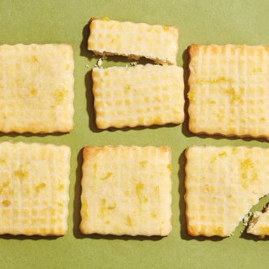 Lemon-Glazed Butter Cookies