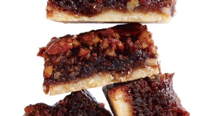 Sticky Toffee Shortbread Bars