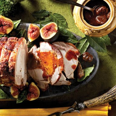 Cracklin' Pork Roast With Marsala-Chestnut Gravy