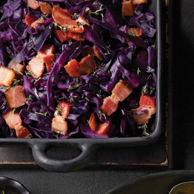 Braised Cabbage With Bacon