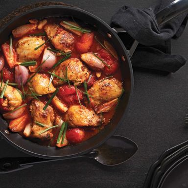 Braised Chicken And Tomato Stew