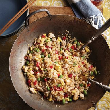 Garlicky Chicken Fried Rice