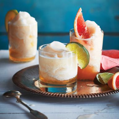 Lager And Lime Blender Slushie