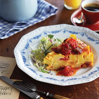Slow Cooker Potato And Chorizo Tortilla