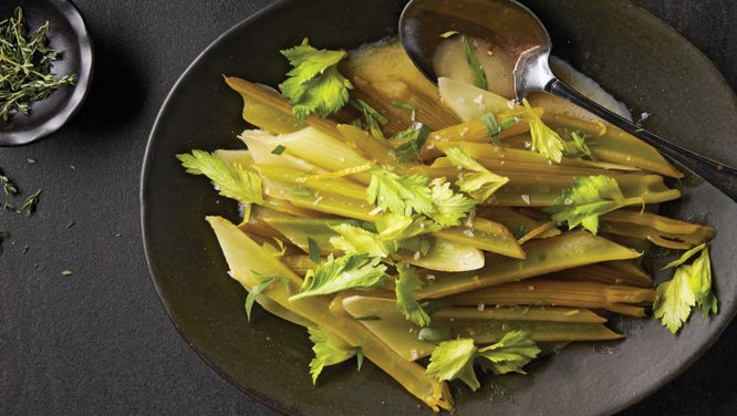 Braised Celery With Tarragon