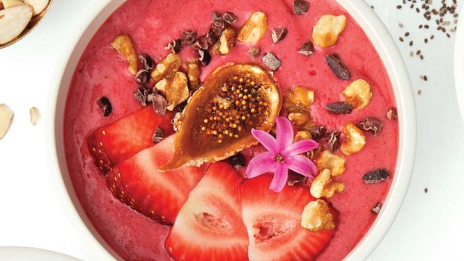 Red Berry Smoothie Bowl