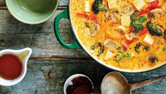 Golden Tofu Soup